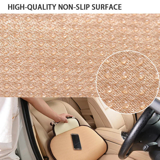 SEAMETAL Winter Plush Car Seat Cover – Warm, Soft, Anti-Slip Cushion