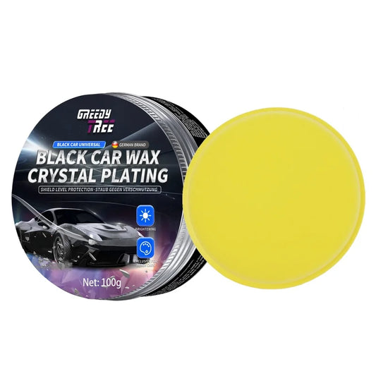 Black Automotive Wax – Polishing, Waterproof & Protective Liquid Wax for Paint, Metal, and Plastic