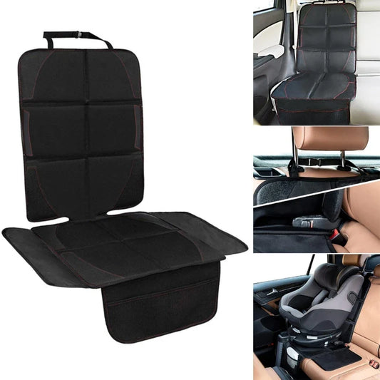 G99F Universal Car Seat Protective Cover with Storage Bag – Children Safety Seat Anti-Slip & Anti-Scratch Mat Pads