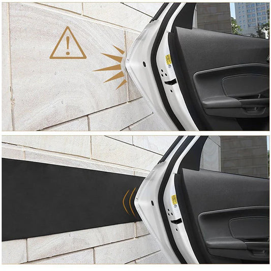 Car Door Protector – 200cm x 20cm Garage Rubber Wall Guard