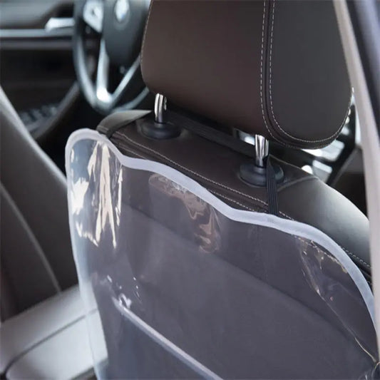 Durable Transparent Car Seat Back Protector – Dirt and Wear Protection