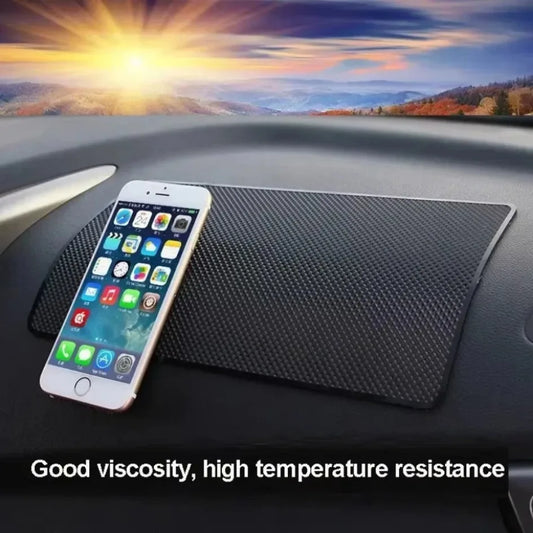 Car Dashboard Sticky Anti-Slip PVC Mat – Universal Gel Pad