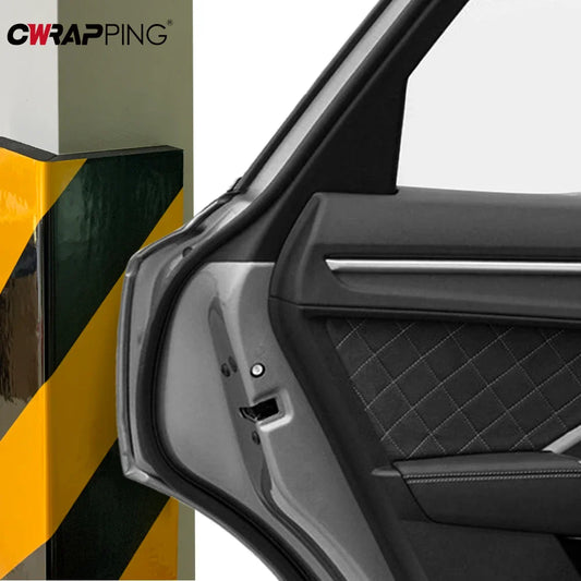 Car Door Protector Foam Edge Bumper – Reflective Self-Adhesive Safety Padding