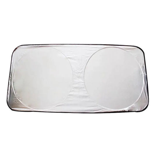 Car Windshield Sun Shade with Storage Pouch – Durable Sun Visor Heat Protection