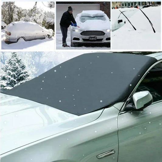 Magnetic Car Front Windscreen Cover – All-Season Sun & Snow Protection