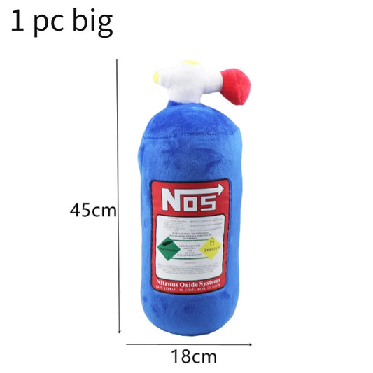NOS Nitrous Oxide Bottle Car Neck Pillow – Plush Headrest Cushion