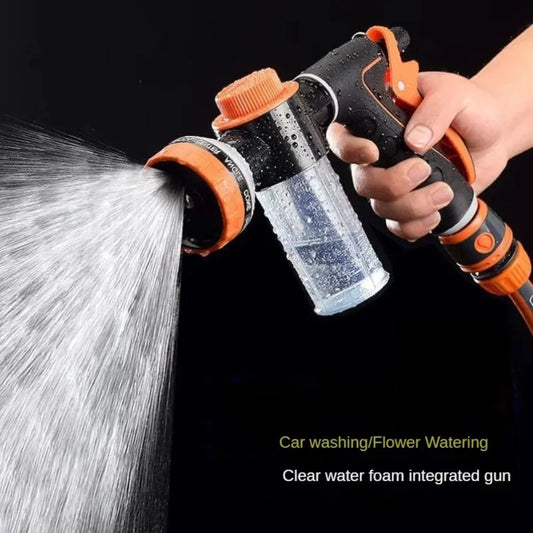 Portable Auto Foam Lance Water Gun – High Pressure 3-Grade Nozzle Jet Car & Garden Washer