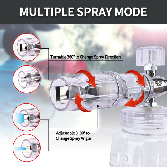 Pressure Washer Aluminum Foam Lance – Foam Nozzle & Car Wash Foam Maker