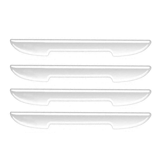 4/8PCS Car Door Protective Stickers – Carbon Fiber Look Anti-Collision Strips