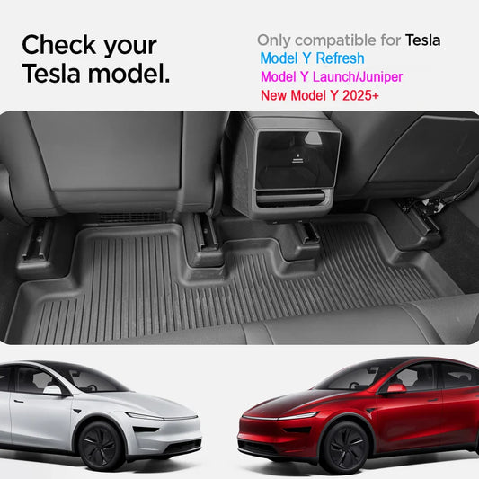 For Tesla Model Y Juniper 2025 – TPE Under Seat Corner Guard & Seat Slide Rails Protector Cover