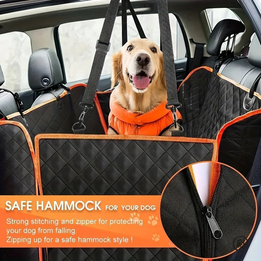Ideal Car Seat Cover – Waterproof & Scratch-Resistant Dog Hammock Protector