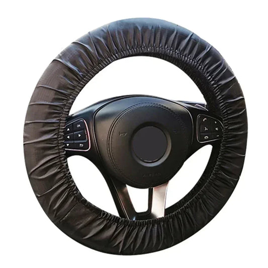 Car Steering Wheel Cover – Dust-Proof Universal Oxford Cloth Protection & Repair
