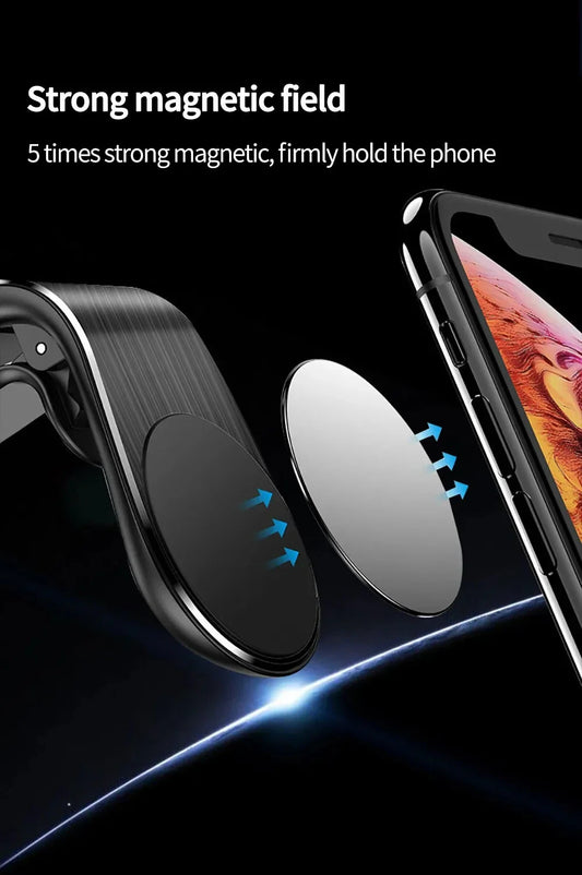 Magnetic Car Phone Holder – Air Vent Clip Mount