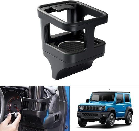 Water Cup Holder – Stick-On Car Interior Accessory for Suzuki Jimny JB64 Sierra & JB74W (2019–2023)