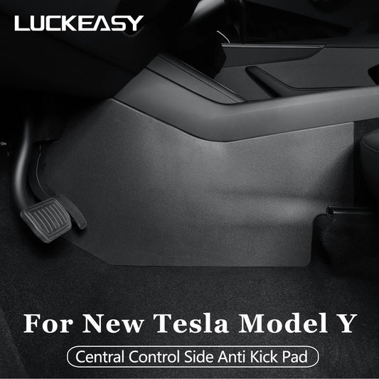 For Tesla Model Y Juniper/Launch 2025 – Central Control Side Anti-Kick Pad & Air Outlet Protective Mat