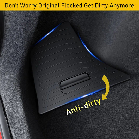 For Tesla Model 3 2024 2025 Trunk Storage Bins Model 3 Highland  Organizer Waterproof Rear Trunk Side Storage Box Accessories