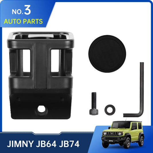 Car Water Cup Bottle Holder – Universal Bracket & Phone Cup Holder Stand for Suzuki Jimny JB64 JB74W (2019–2022)