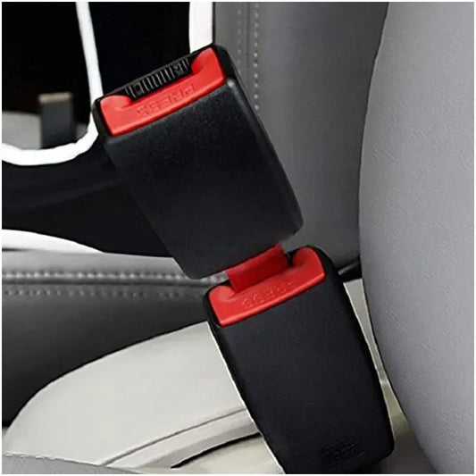 1Pc Car Safety Belt Extender – Seat Belt Cover, Padding Extension Buckle Plug & Clip Accessory