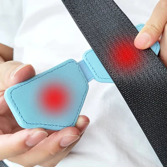 Car Safety Belt Limiter – Child Shoulder Protector Cover & Seatbelt Clip Adjuster