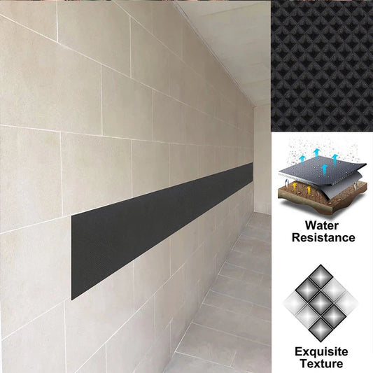 Car Door Protector – 200cm x 20cm Garage Rubber Wall Guard