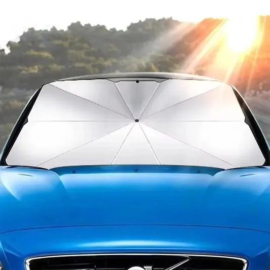 Car Sunshade Umbrella – Folding Front Windshield Parasol