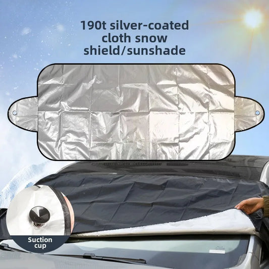 Car Exterior Protection Snow Blocked Car Covers – Snow & Ice Protector with Visor Sun Shade