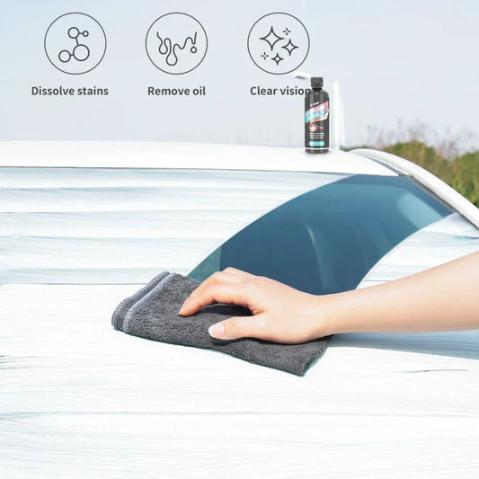 Glass Polishing Compound – Windshield Oil Film Remover & Deep Cleaning Paste