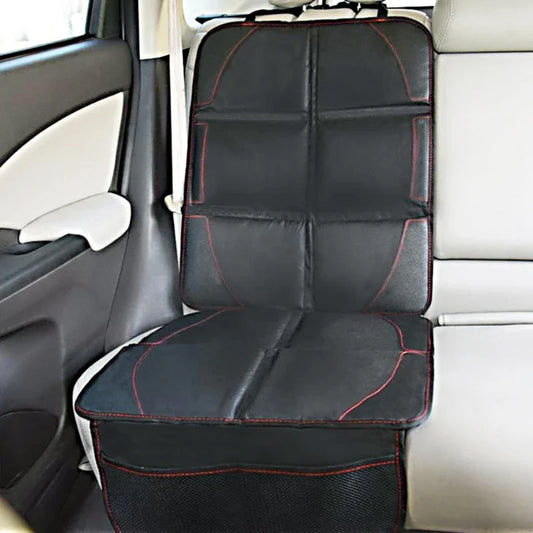 G99F Universal Car Seat Protective Cover with Storage Bag – Children Safety Seat Anti-Slip & Anti-Scratch Mat Pads