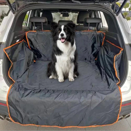 Dog Car Seat Cover – Waterproof Travel Mat Hammock for Small, Medium & Large Dogs, Rear Back Seat Protector Safety Pad
