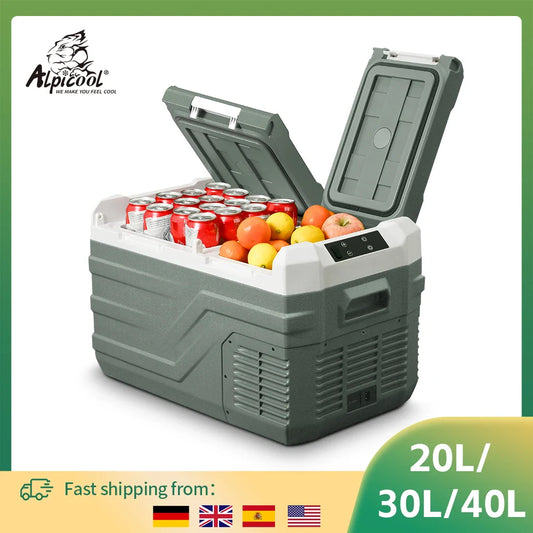 Alpicool NLS Series Car Refrigerator – 20L, 30L, 40L Portable Mini Fridge Freezer