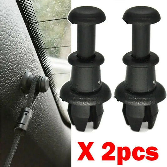 2pc Car Trunk Lanyard Fixing Clip – Parcel Shelf String Clips for VW Golf MK5 & MK6