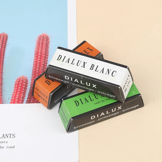 6-Color Stainless Steel Polishing Wax Set – Solid Blocks for Jewelry & Metal Finishing