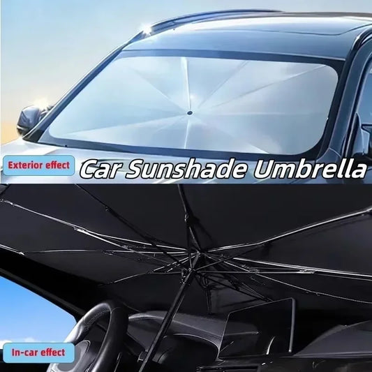 Car Sunshade Umbrella – Windshield Protection for Summer Heat