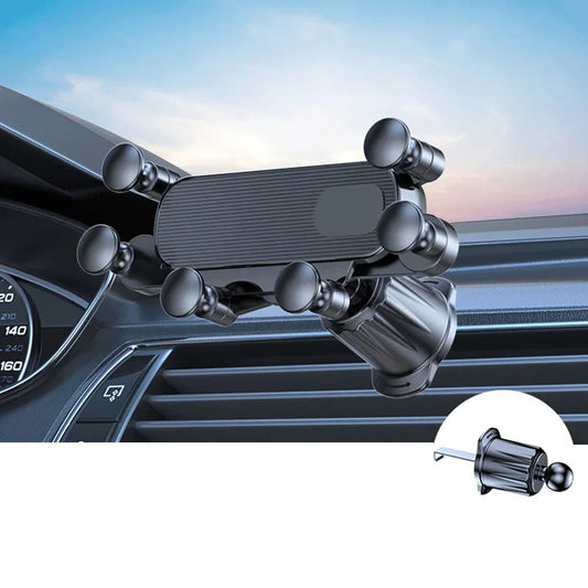 Car Phone Holder – 360° Rotating Air Vent Mount